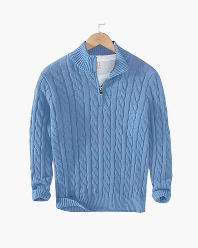 Калин™ | Премиум пуловер с полу-цип