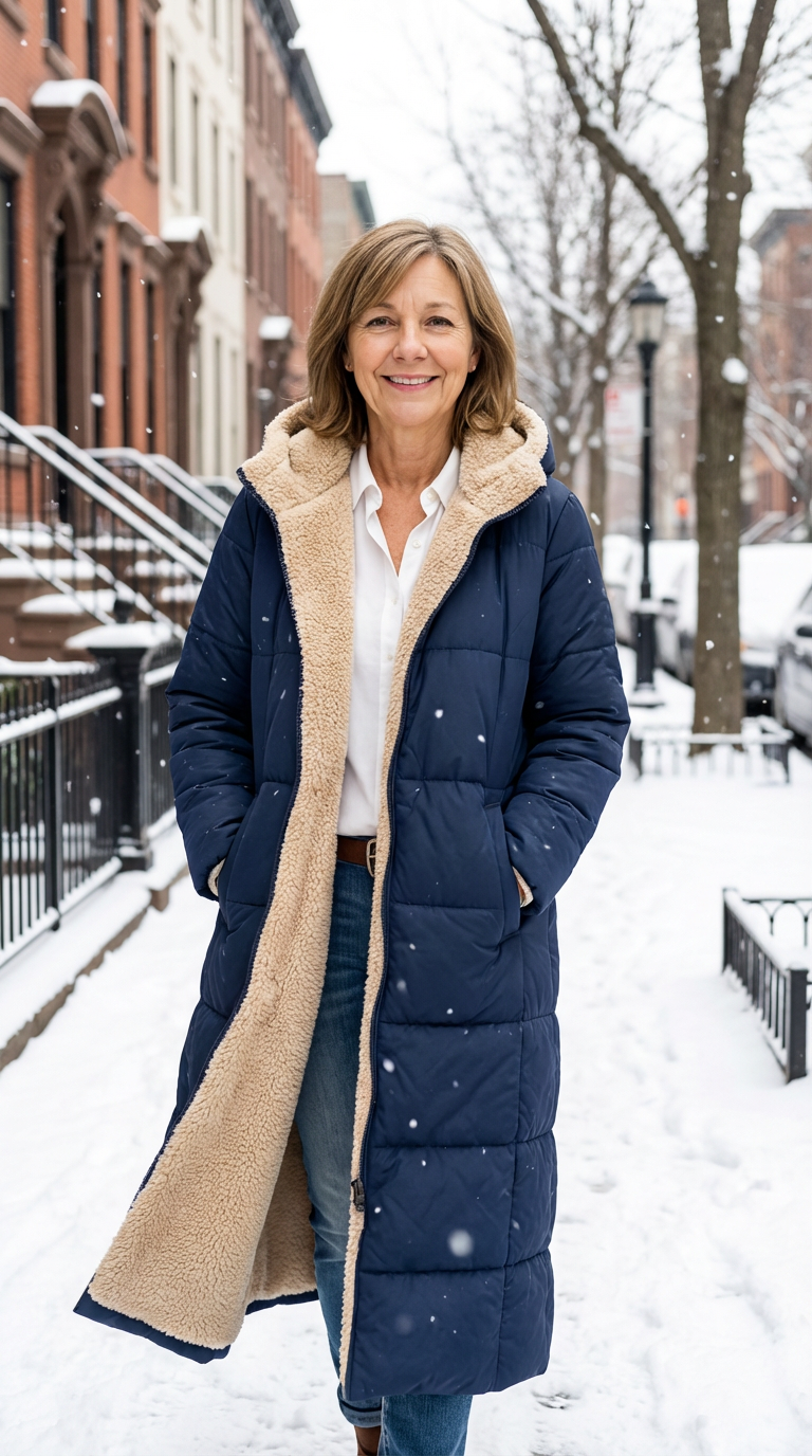 Аделия | Елегантно Обратимо Палто