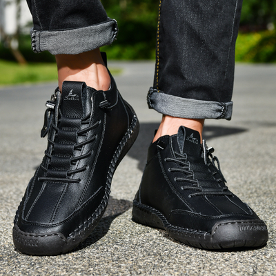 ТОДОР | ОБУВКИ ОТ НАТУРАЛНА КОЖА С цип ЗА МЪЖЕ