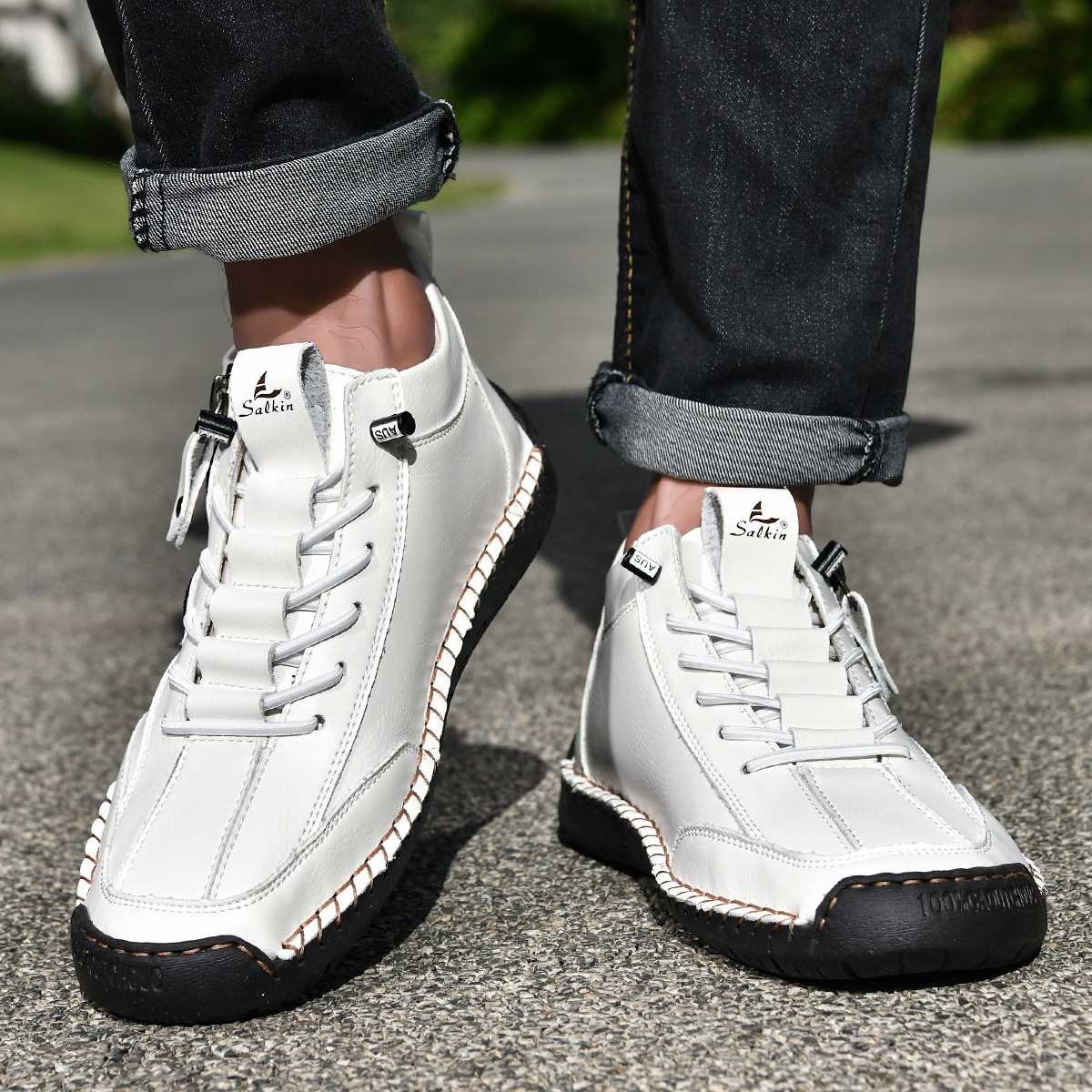 ТОДОР | ОБУВКИ ОТ НАТУРАЛНА КОЖА С цип ЗА МЪЖЕ