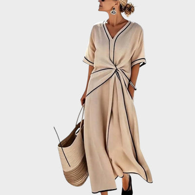 Ема - Лятна рокля на райета