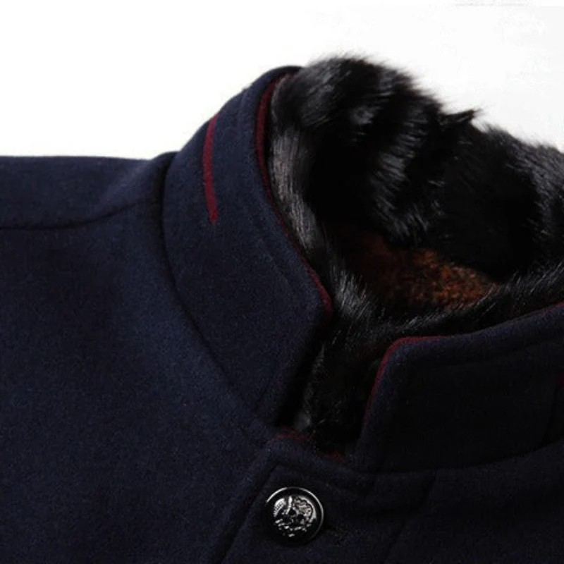 ЗЛАТИМИР | КАПОТ В СМЕСЕНА ВЪЛНА ЗА МЪЖЕ